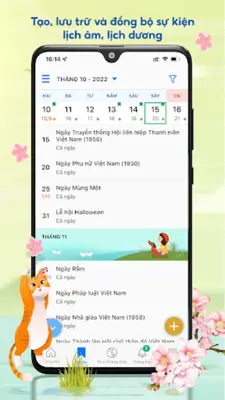 Lịch Việt android App screenshot 2